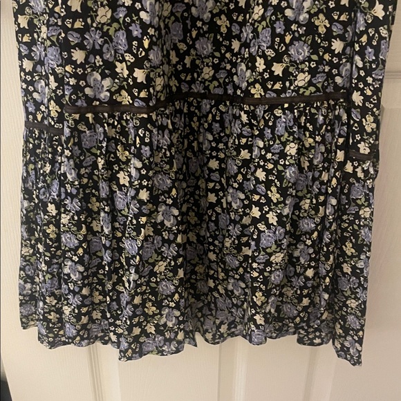 Free People Black Floral Maxi Dress: Molly Jo Midi dress - Picture 9 of 10